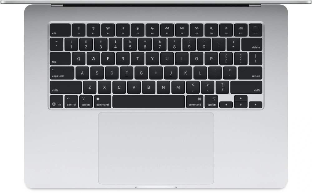 Ноутбук Apple MacBook Air A3241 M4 10 core 24Gb SSD512Gb/10 core GPU 15.3" Liquid Retina (2880x1864) macOS silver WiFi BT Cam (MC6J4LL/A)