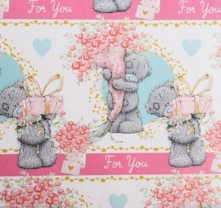 Бумага глянцевая 70*100см Happy Birthdau!Me To You /1 лист