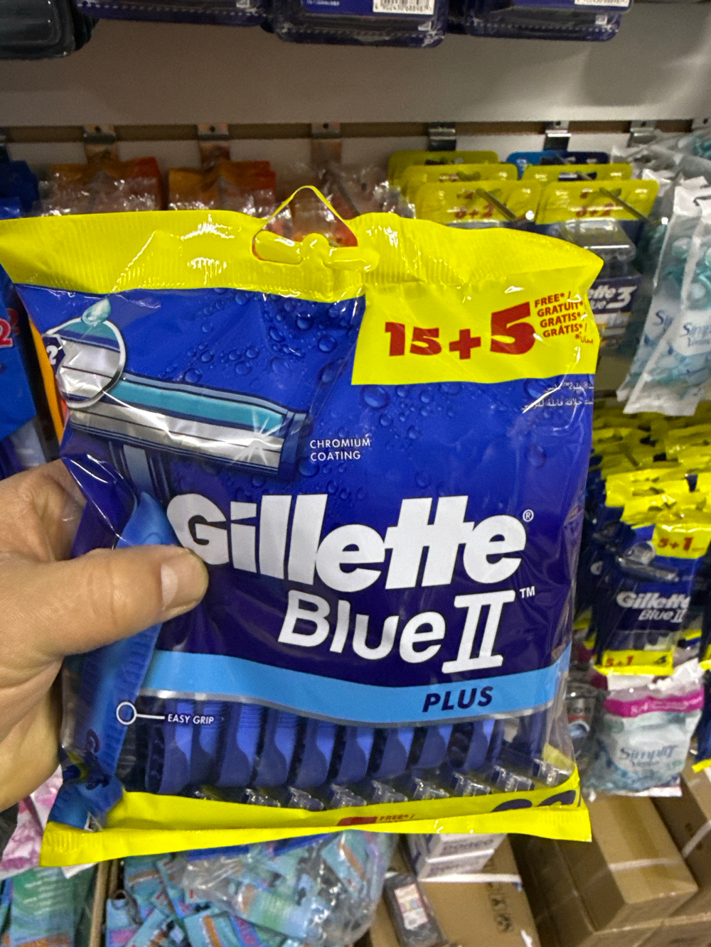 Станок Gillette Blue 2 plus 15+5