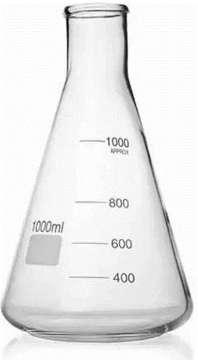 Мерная колба стеклянная 1000 мл.