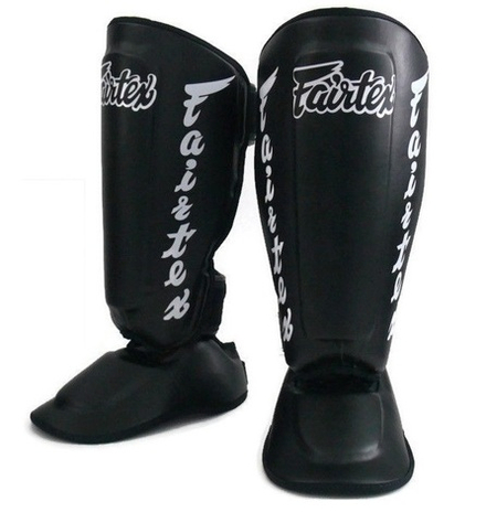 Щитки Fairtex Twisted Shin Pads SP7 Black Уценка (S)
