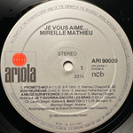 Mireille Mathieu - Je Vous Aime… (Скандинавия 1982г.)