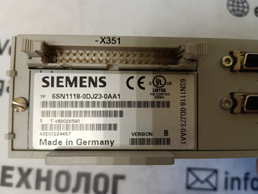 Siemens 6SN1118-0DJ23-0AA1 б/у