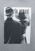 Emporio Armani Футболка с принтом - Серый