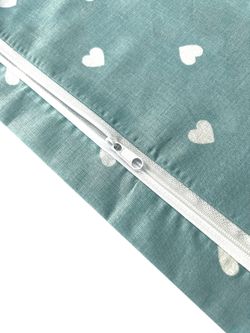 Наволочка комплект 2шт перкаль Сказка "Николь" 40x60 см на молнии