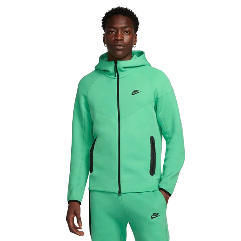 Зип Худи Nike Tech Fleece 2023 Spring Green/Black
