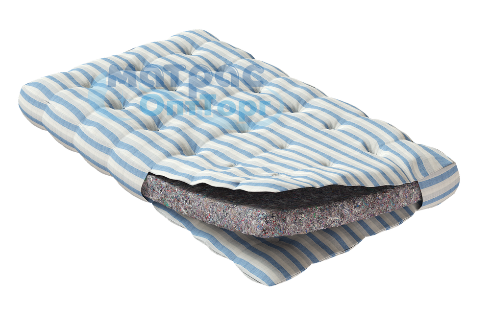 Матрас ватный тик Детский