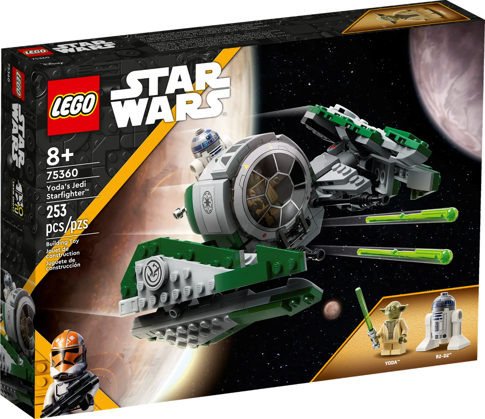 Конструктор LEGO Star Wars 75360 Джедайский истребитель Йоды