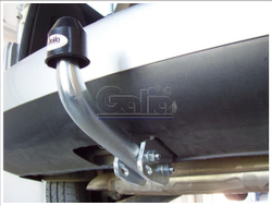 Фаркоп оцинкованный Galia V065A для Volkswagen Touran 2002-2015(паспорт и сертификат в комплекте)(без электрики)