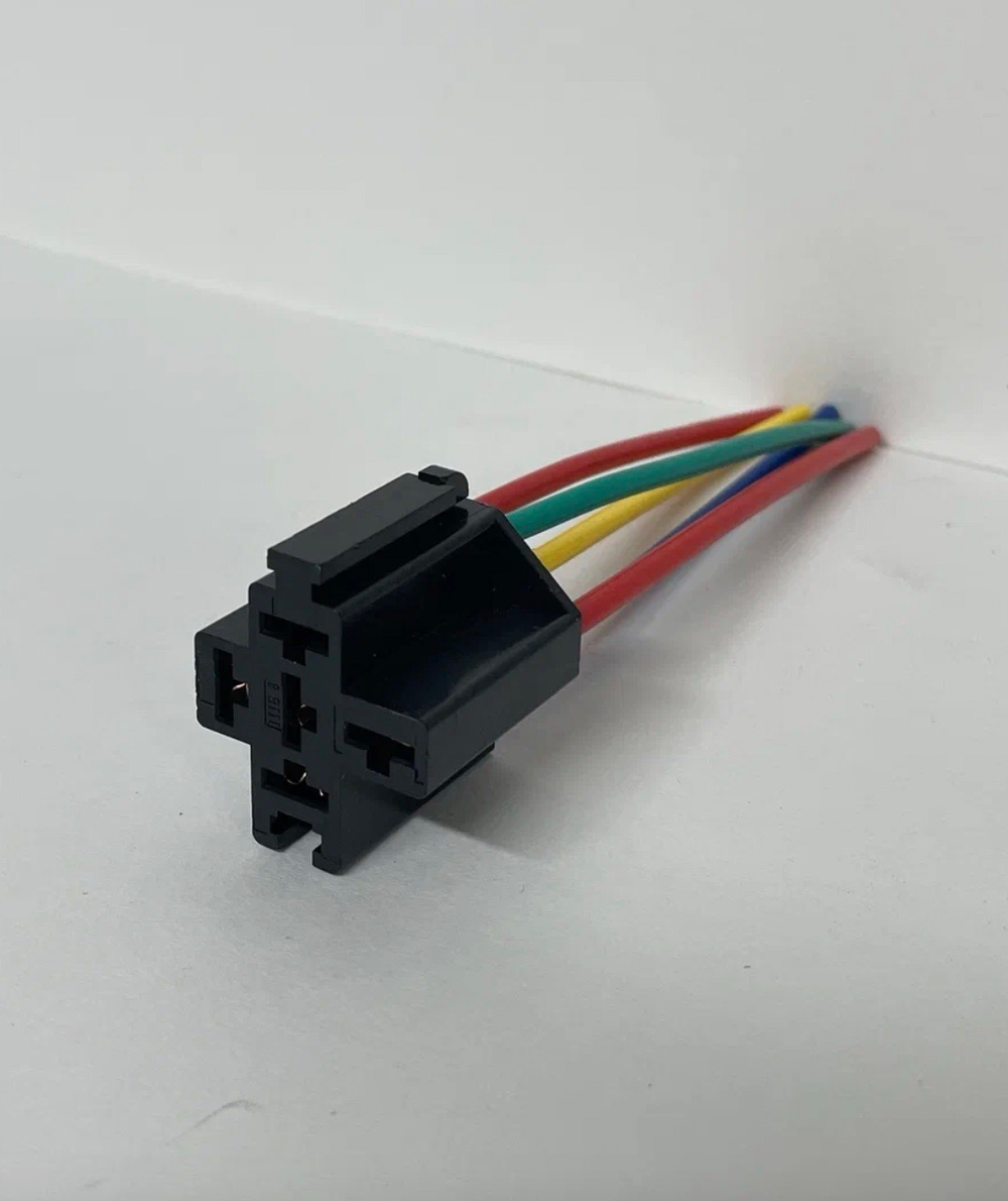 Колодка соединительная реле в сборе с 5-ю проводами, штекер, TG (1 шт.)
