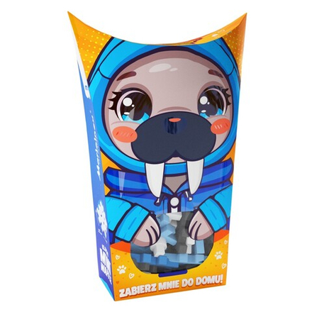 Конструктор Marioinex Mini Waffle Pocket Pets 906873 «Морж» 25 деталей 906873