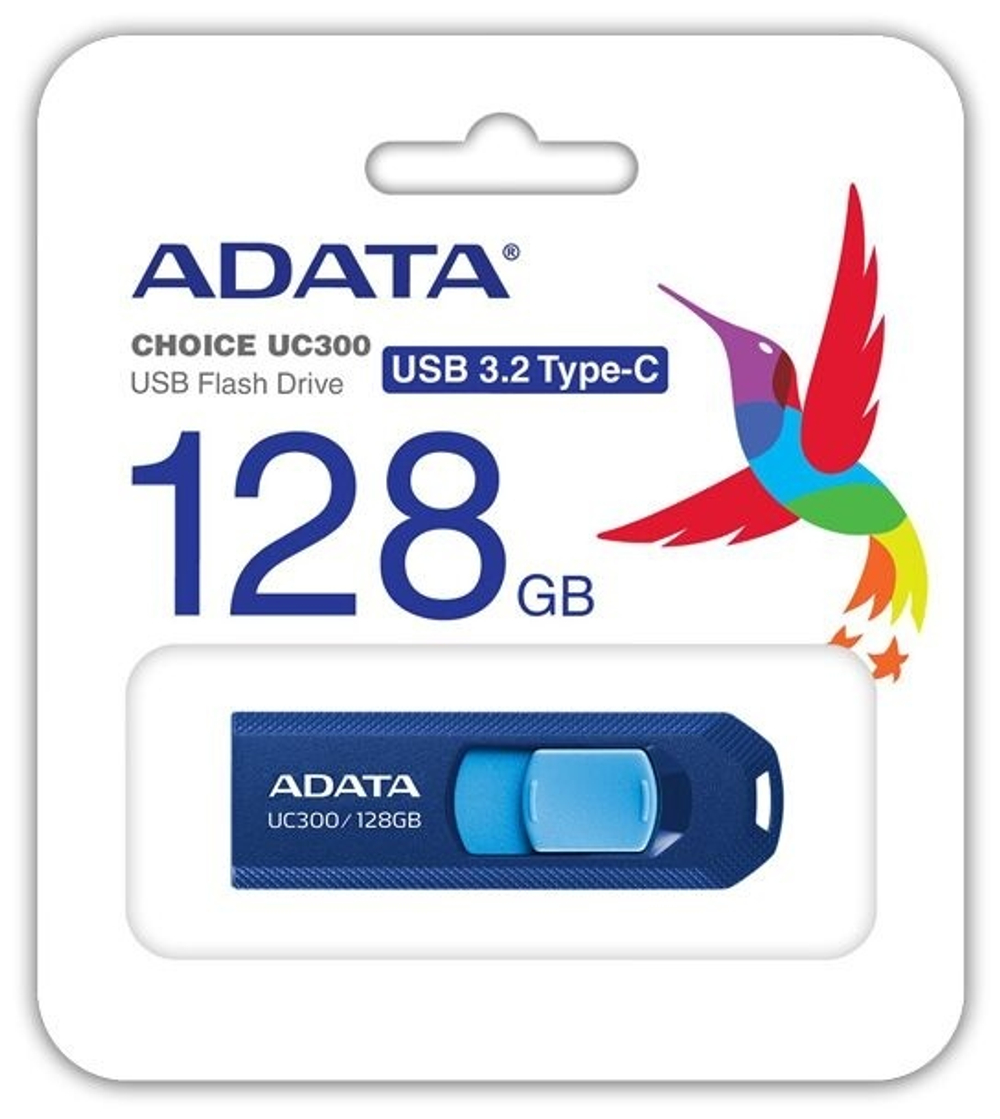 USB Flash карта ADATA ACHO-UC300-128G-RNB/BU 128 Гб