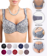 Бюстгальтер на косточке/без поролона 11558