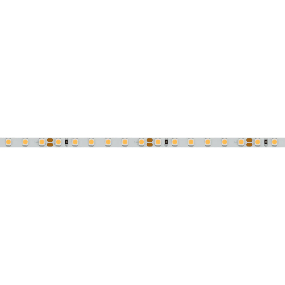 Светодиодная лента RT 2-5000 24V Cool 8K 5mm 2x (3528, 600 LED, LUX) (Arlight, 9.6 Вт/м, IP20) 015650