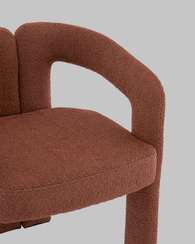Стул Velit, терракотовое букле