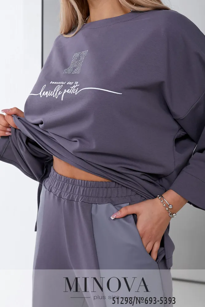 Костюм 693-5393-графит Minova