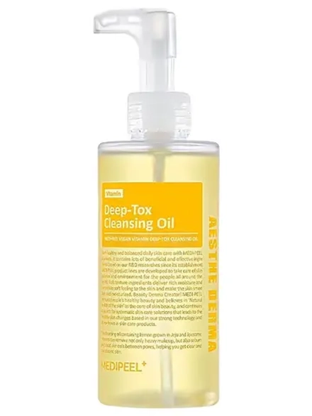 Medi-Peel Витаминное гидрофильное масло с липосомами Vegan Vitamin Deep-Tox Cleansing Oil 200 мл