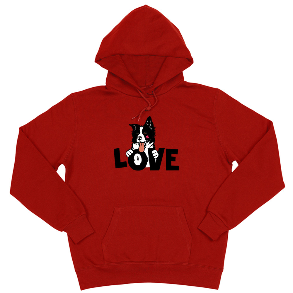 Толстовка "Бордер Колли - LOVE"