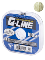 Монофильная леска для рыбалки Gamakatsu G-Line COMPETITION 100/012 10 штук