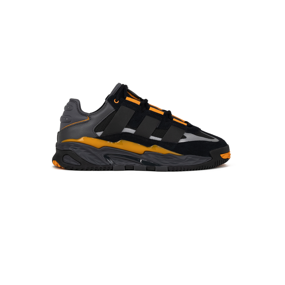 Кроссовки Adidas Niteball "Core Black Orange"