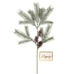Ветка хвойная «Мерцание» 34 см