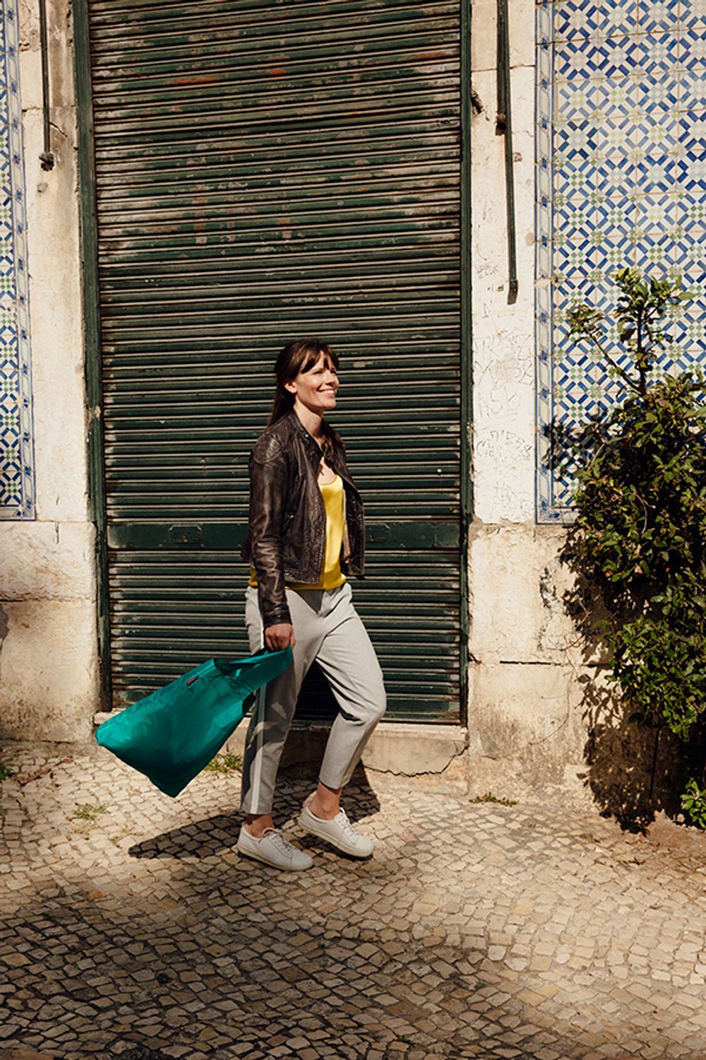 Сумка складная Mini maxi shopper spectra green Reisenthel