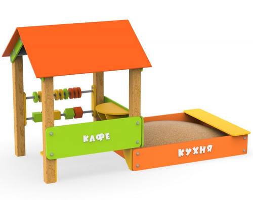 Домик с песочницей Кафе 321.02 исп.1
