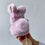 Кролик Тоша маленький (лиловый)