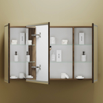 Зеркальный шкаф Sancos Mirror 1190x150х740 мм, с LED подсветкой