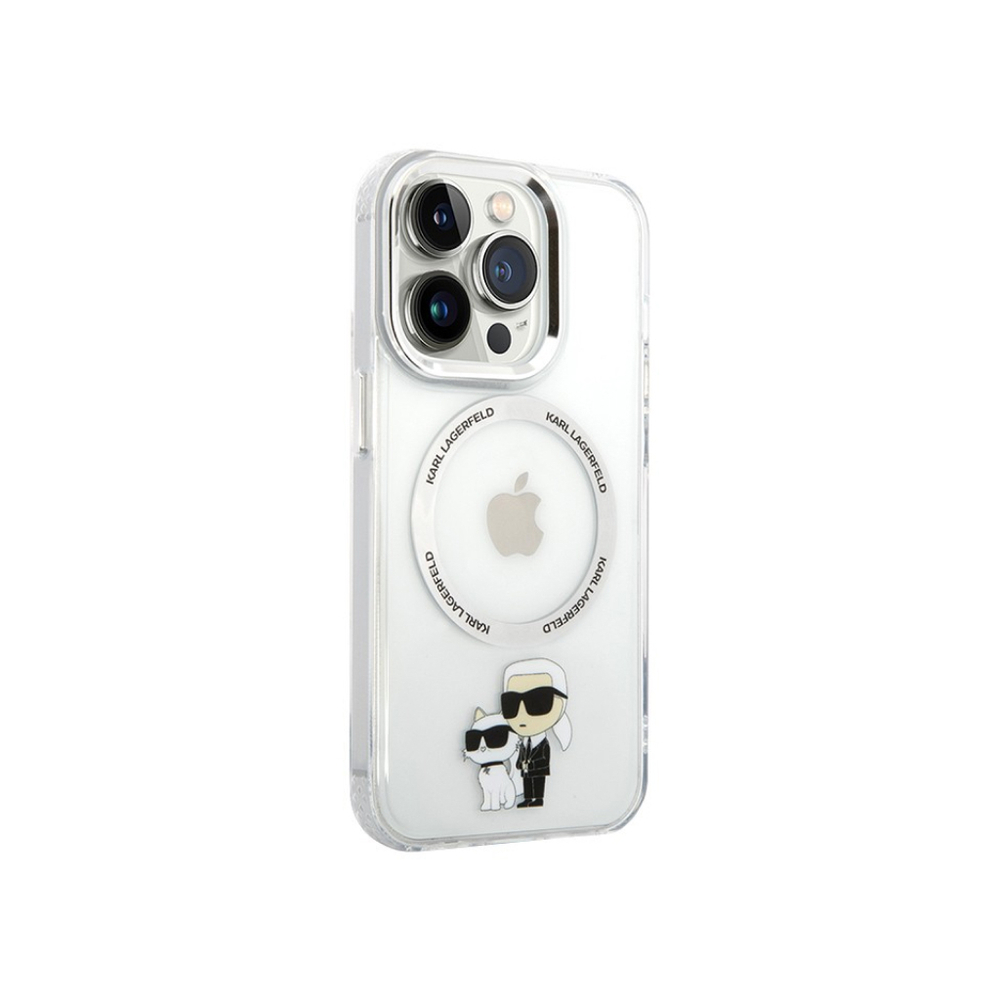 Чехол Karl Lagerfeld PC/TPU NFT Choupette для iPhone 15 Pro Hard Transparent (Прозрачный)