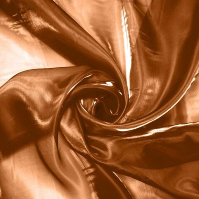 Органза Хамелеон, 150 см, розово-зелёный