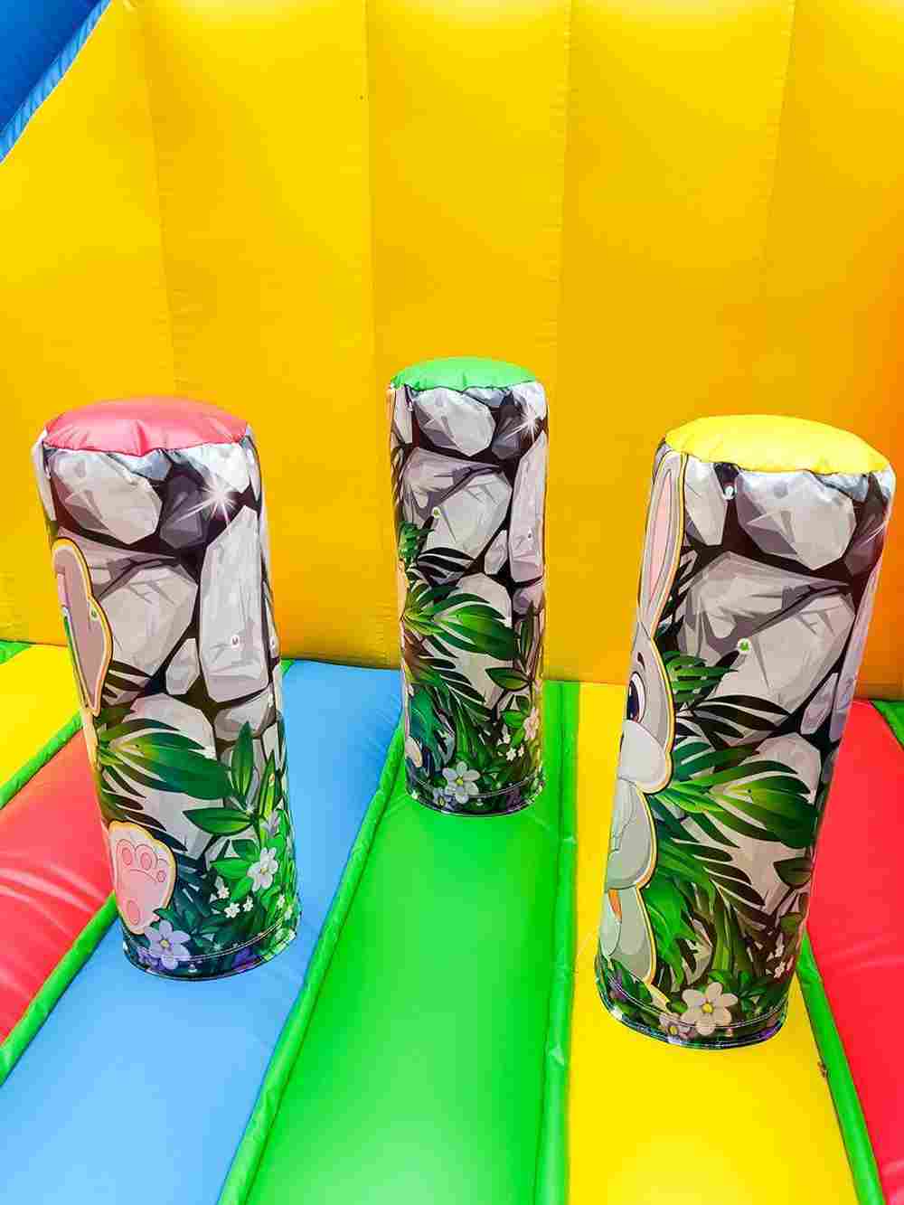 Коммерческий надувной батут «Зоомир 3», 11*7*5 м.