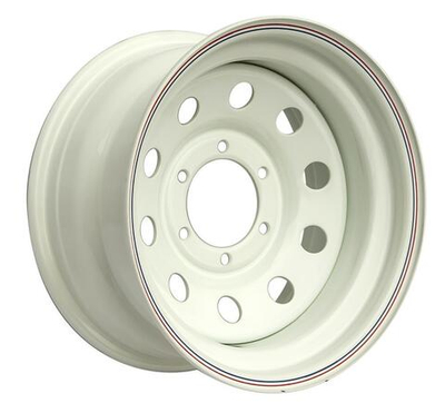 Диск усиленный стальной белый 6x139,7 8xR16 d110 ET-25