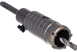 Коронка с державкой по бетону ЗУБР 35 мм, SDS-Plus 29211-35