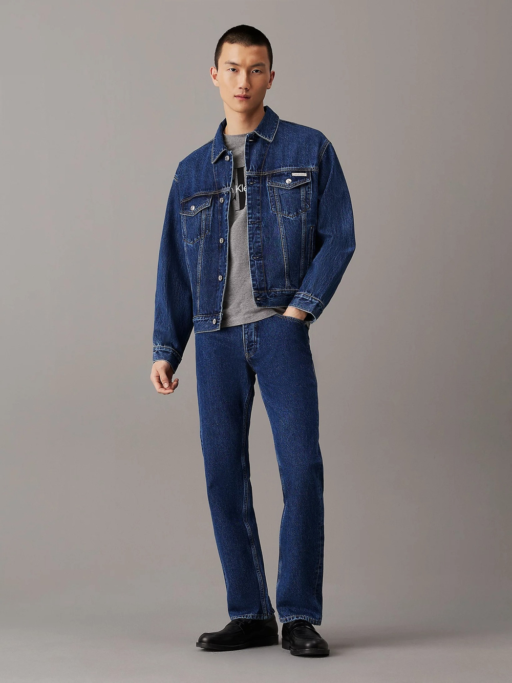 Джинсы Straight мужские CALVIN KLEIN JEANS