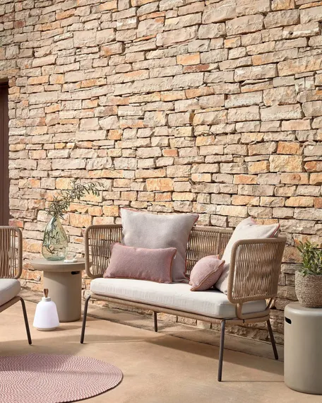 Табурет из бетона Taimi серый