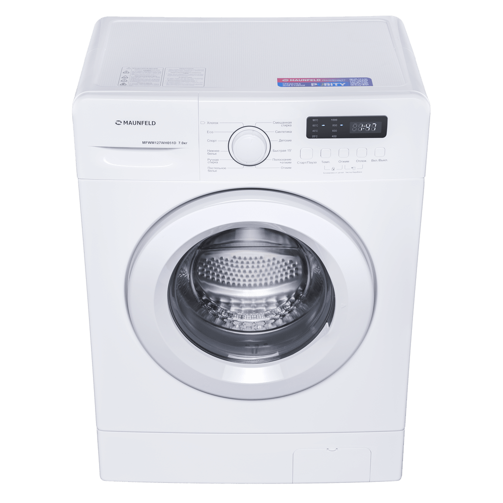 Стиральная машина MAUNFELD MFWM127WH051D