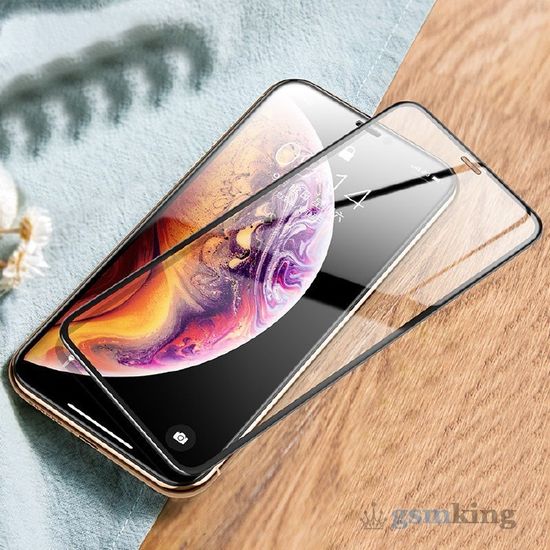 Tempered Glass 3D Full Cover for iPhone XS/11 Pro Max Black