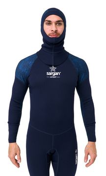 Шлем Sargan Sport 1022/BL длинный 3 мм синий