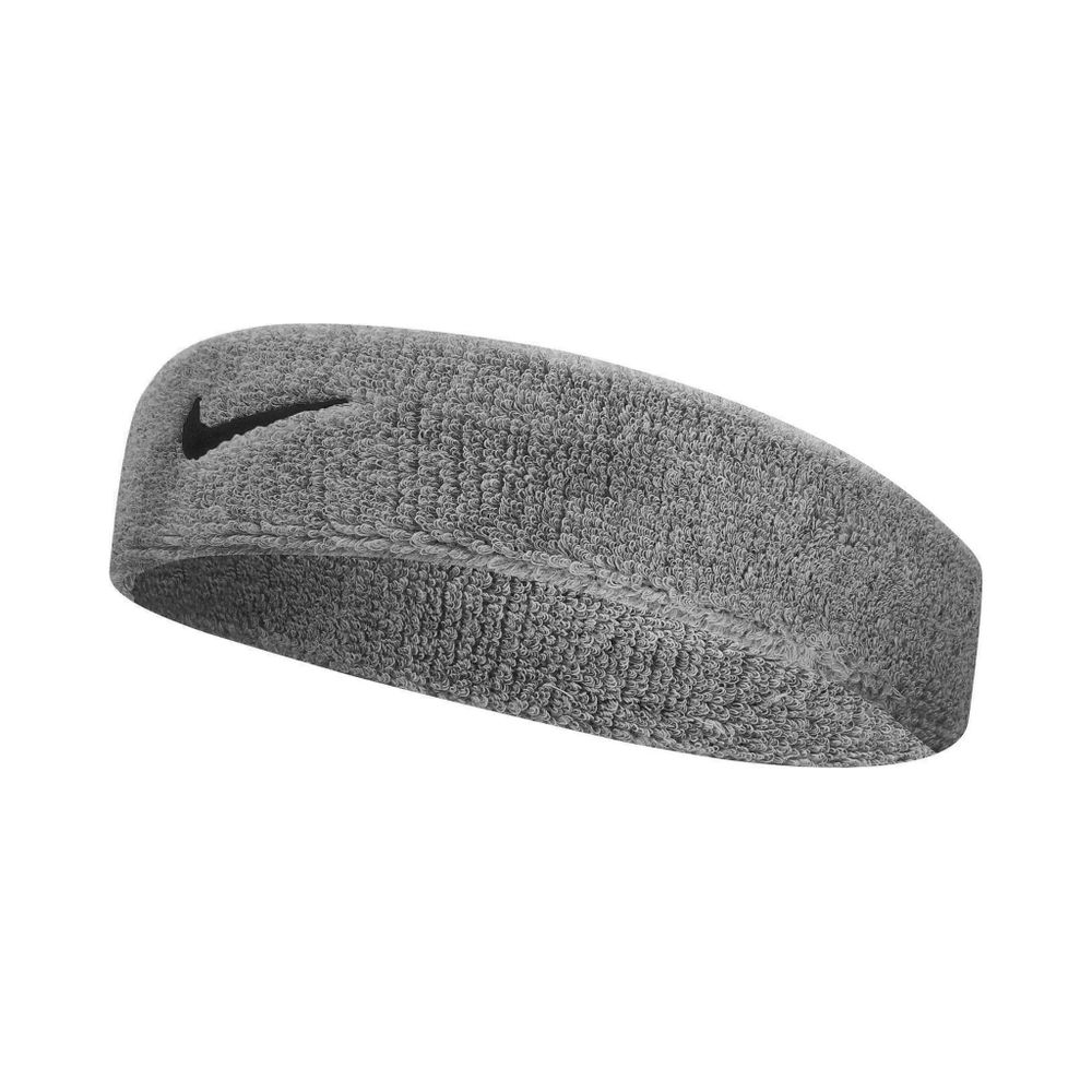 Nike Swoosh Headband - Grey, Black