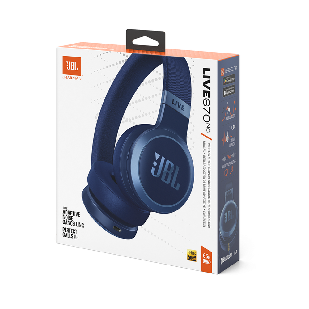 JBL Live 670NC Blue JBL