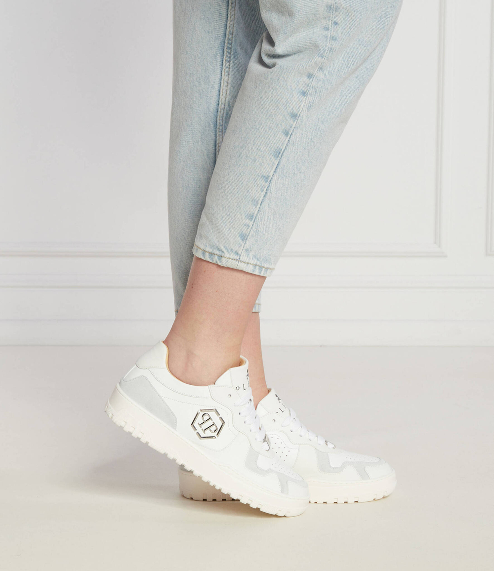 Кожаные кроссовки Philipp Plein - белый(USC0545 PLE010N)