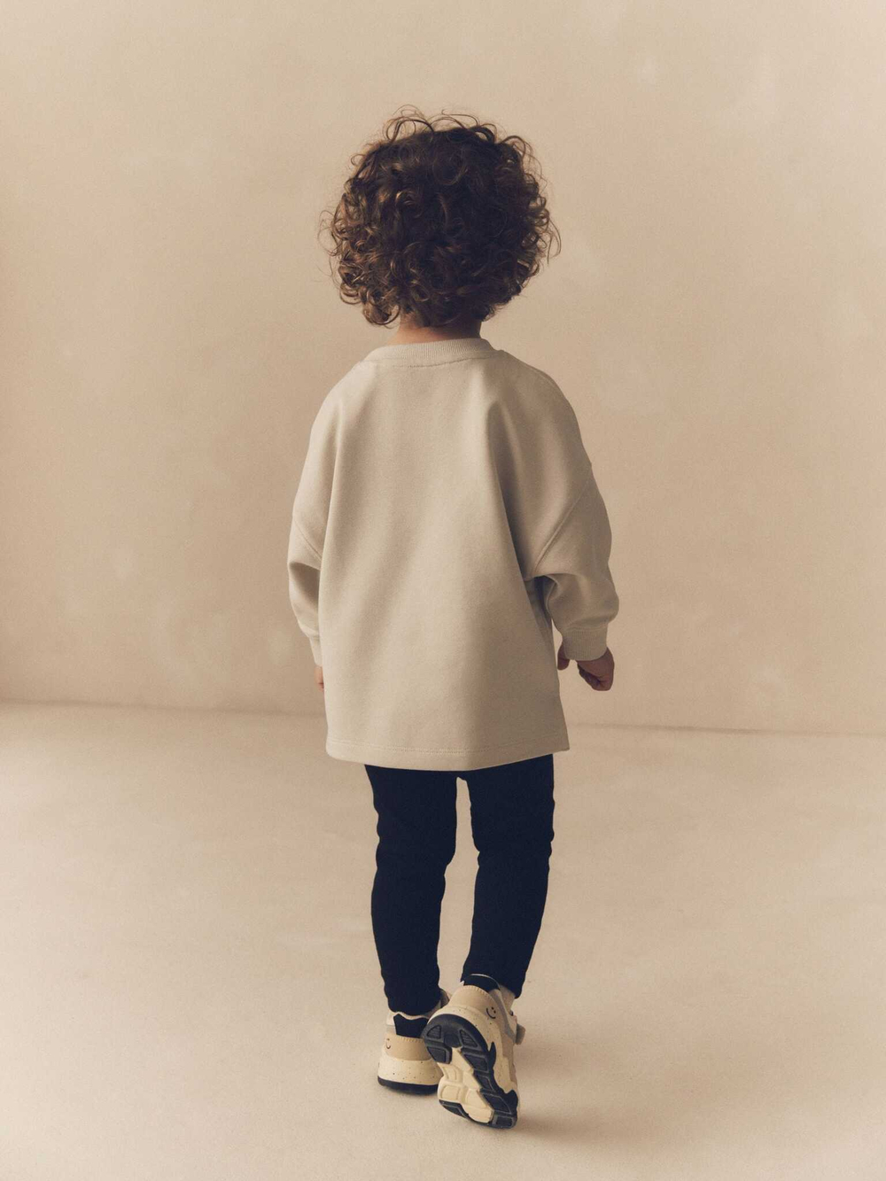 Лонгслив и легинсы в комплекте для мальчика Next B54-393, 2 шт., Серый, Горчичный