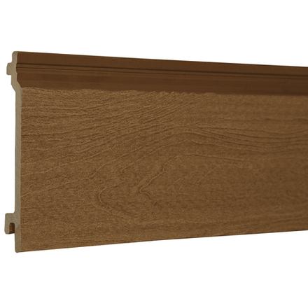 Фасадная облицовка CM Cladding BARK, 21x156x3000 мм Тик 0,405м2
