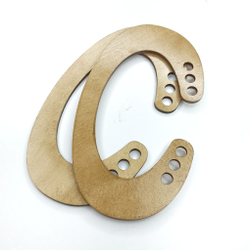 Ручки деревянные  18*10см