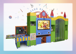 Многофункциональный логопедический комплекс Замок с волшебной комнатой из серии Кисельковое царство