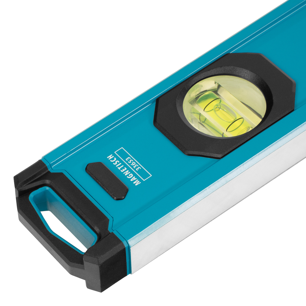 Уровень алюминиевый, магнит., фрезерованный, 3 глазка, 0,5 мм/м, 1000 мм Gross