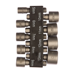 Набор усиленных головок 9 шт, 5-13 мм