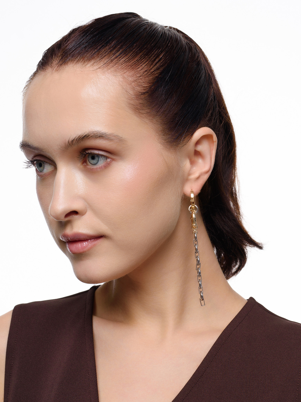 Серьги "Rich" Bicolor