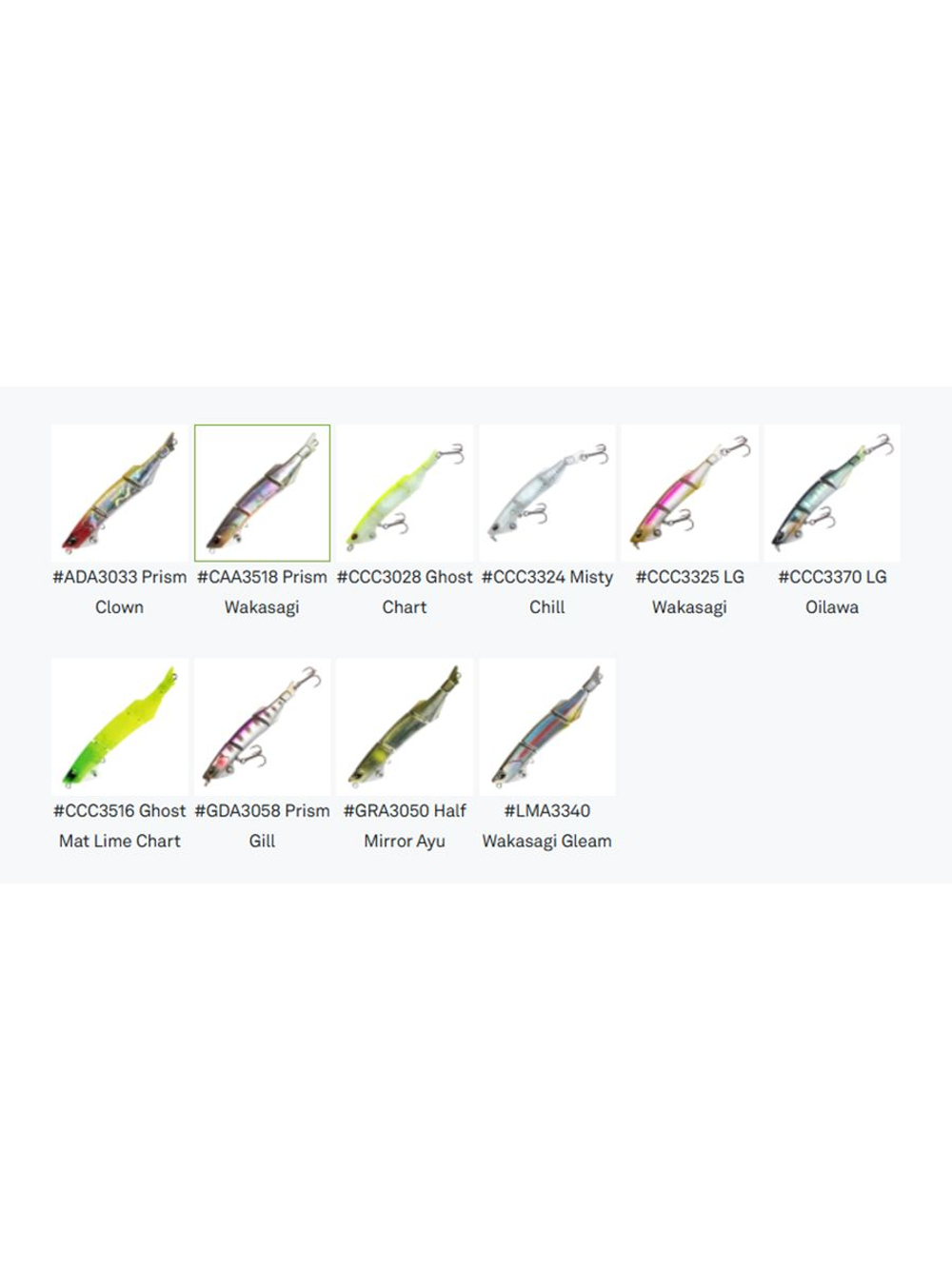 Воблер для рыбалки DUO Realis Microdon 88S, CAA3518 Prism Wakasagi, 88 мм, 5,9 г, медленно тонущий, свимбейт